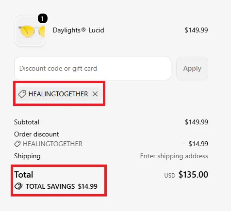 TrueDark 20% Off coupn